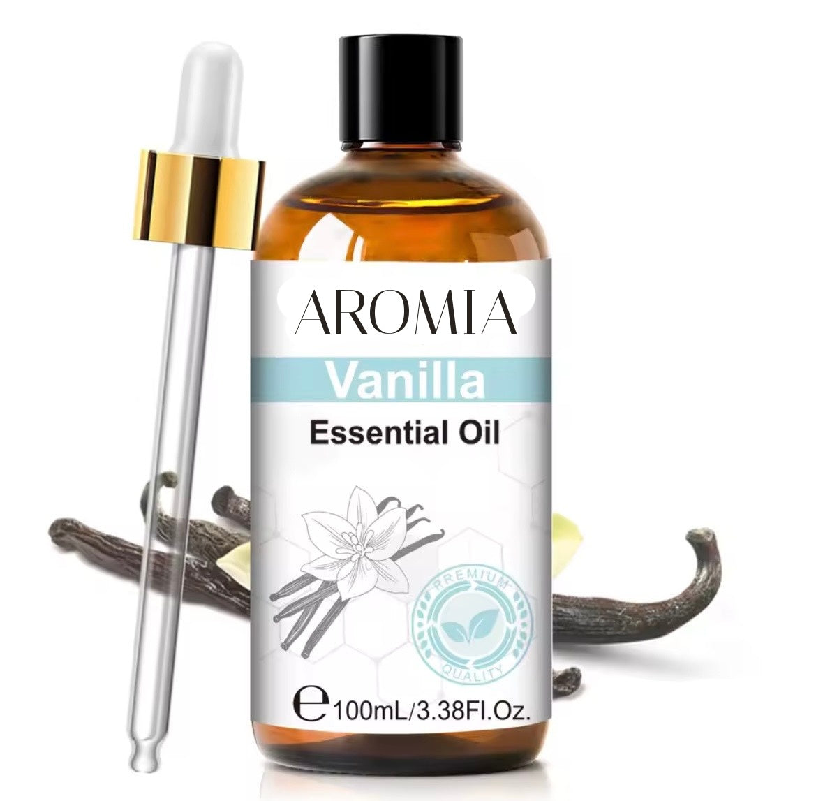 Pack Aromia Aceites Esenciales de Aromaterapia para Difusor– Lavanda&Vainilla(2x100ml)